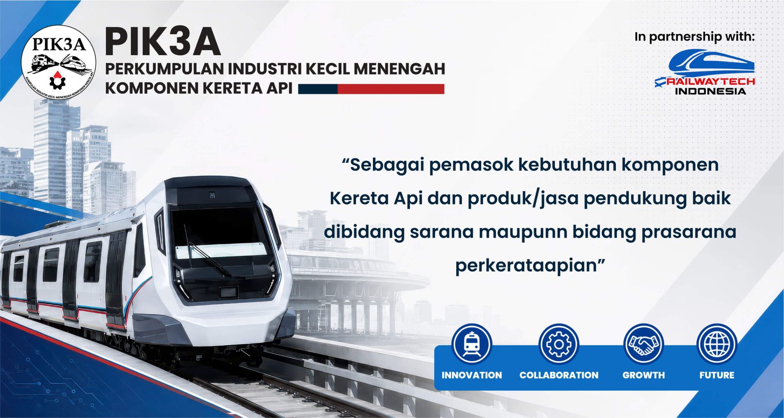 PIK3A - Perkumpulan Industri Kecil Menengah Komponen Kereta Api